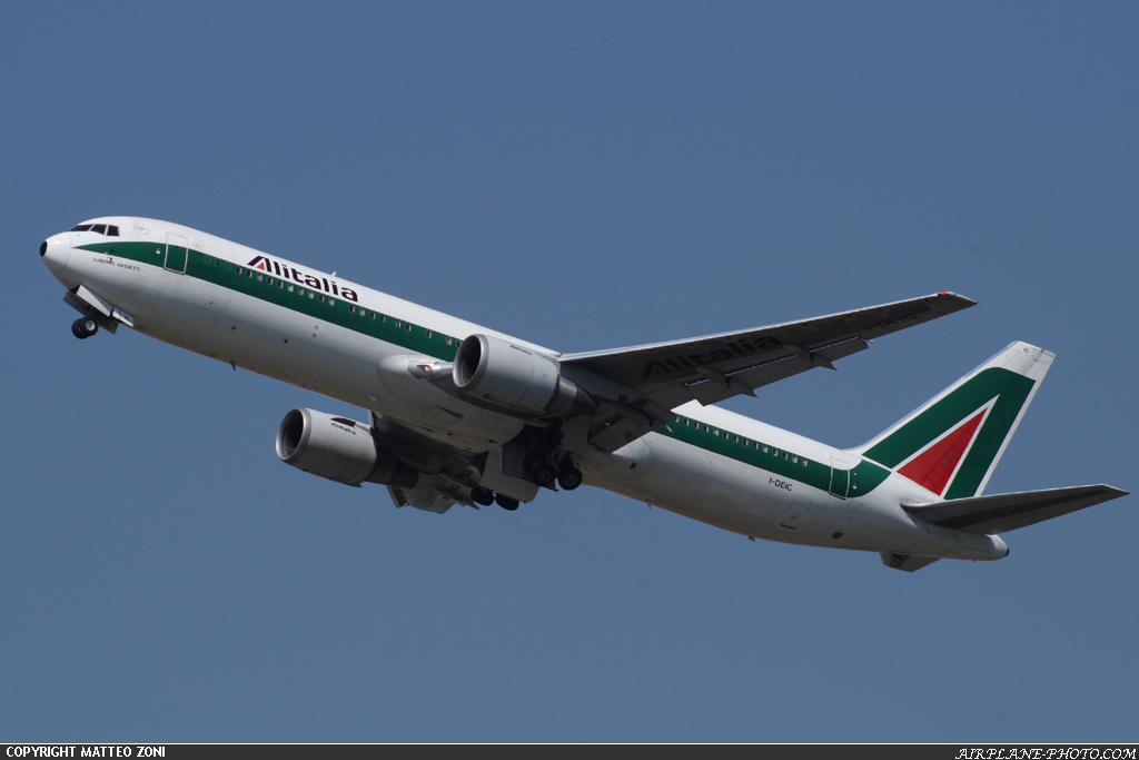 Photo Alitalia Boeing 767-33A/ER