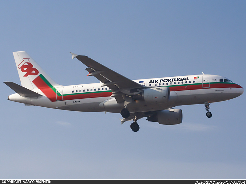 Photo TAP Air Portugal Airbus A319-111