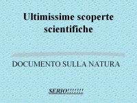 Scoperte Scientifiche