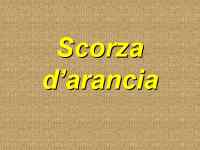 La scorza di Arancia come arte......