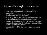 Non avrebbe mai immaginato che sua moglie si sarebbe cosi tanto spinta oltre con la macchina.... 