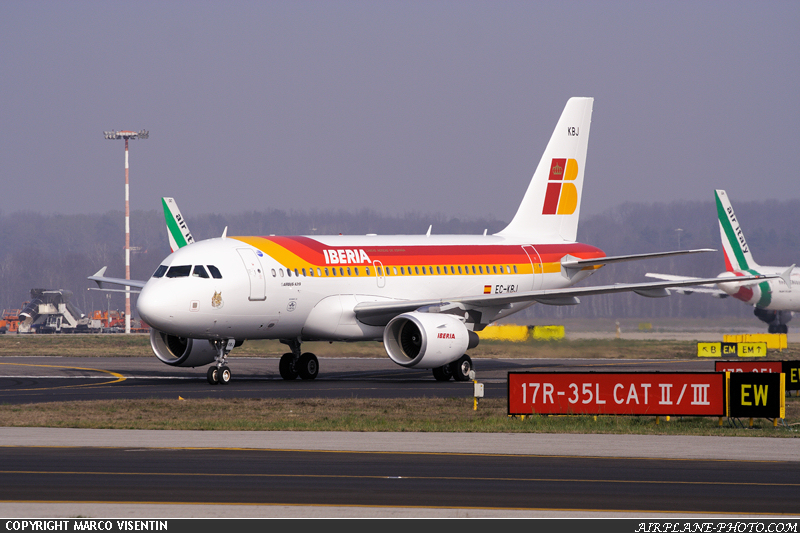 Photo Iberia Airbus A319-111