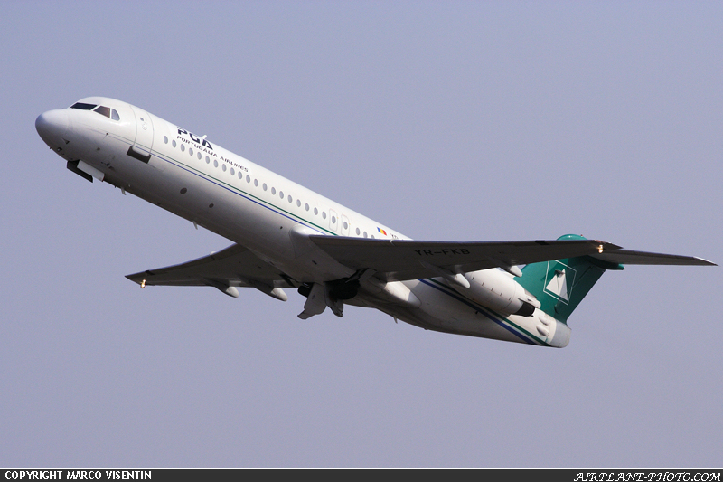 Photo PGA - Portugalia Airlines Fokker 100